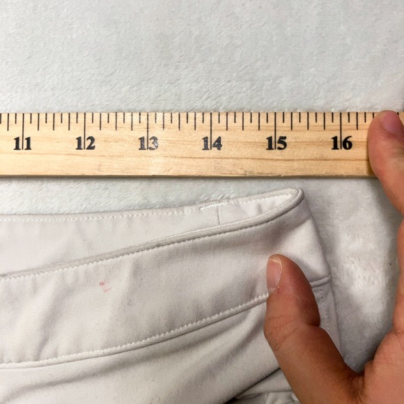 Lululemon ABC Classic Pants 30x29 Warpstreme PAINT SPLATTER THRASHED Light Beige - Picture 4 of 10